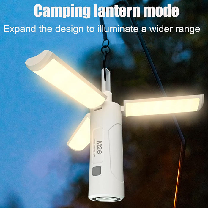 LED Foldable Camping Lantern with Power Bank