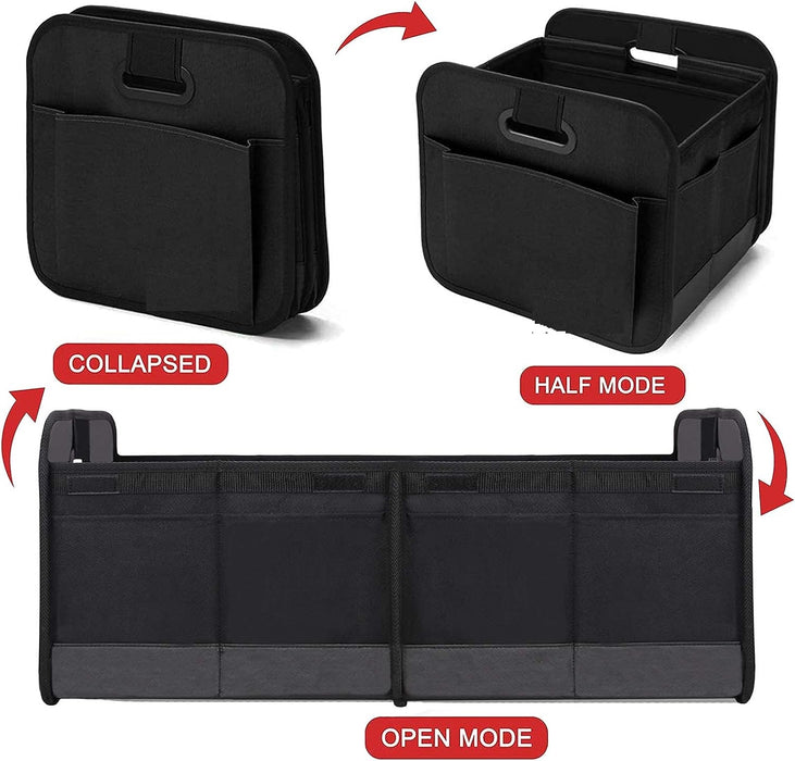 Collapsible Multi-Compartment Car Organiser
