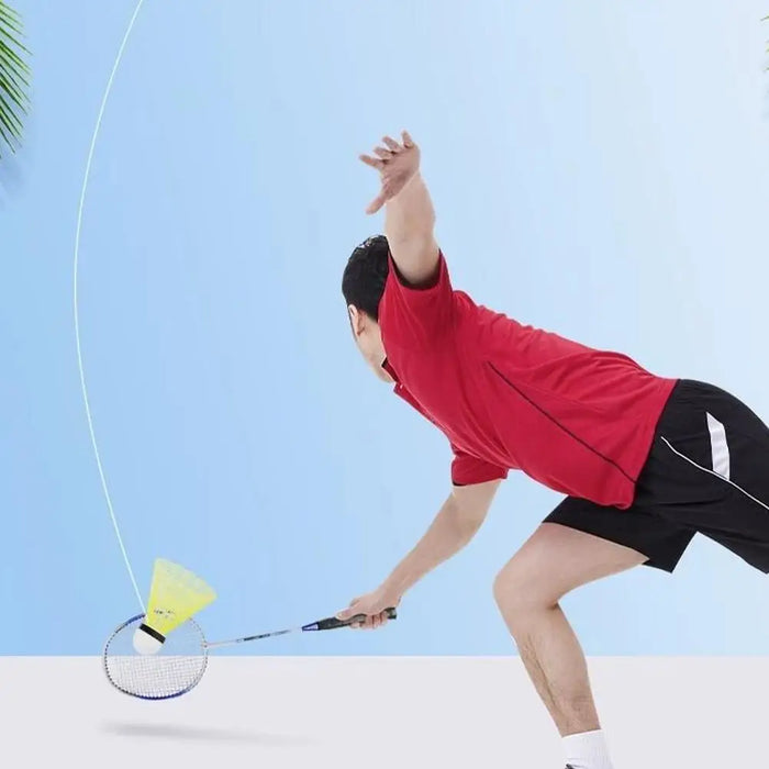 Solo Badminton Trainer - Portable Self-Study Tool for Solo Players